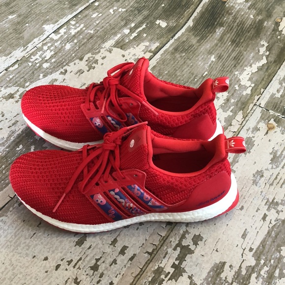 ADIDAS Ultra Boost Red shoe 8.5 42 lunar New year main image 8